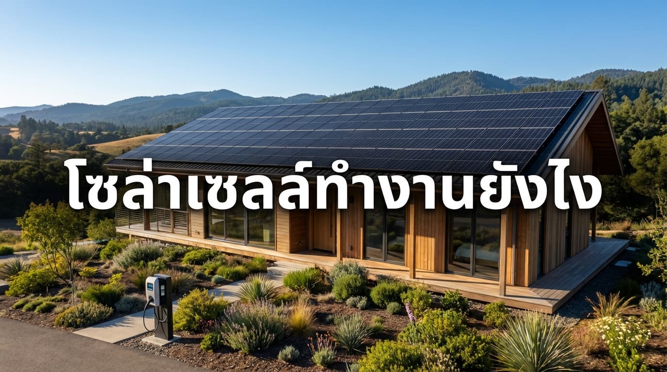 โซล่าเซลล์ทำงานยังไง? เจาะลึกการทำงานและวิธีประหยัดค่าไฟสำหรับชาวตาก โดย เอนีเทค